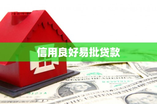 亭湖信用良好易批贷款