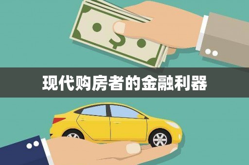 亭湖现代购房者的金融利器