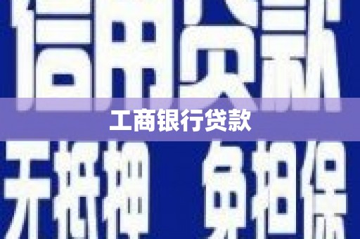 亭湖工商银行贷款