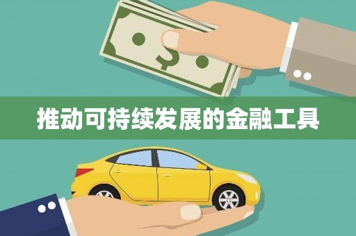 亭湖推动可持续发展的金融工具