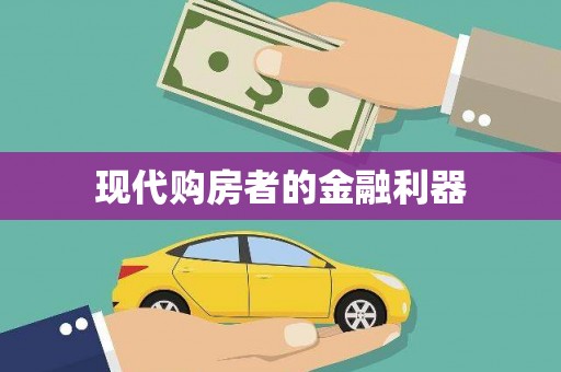 亭湖现代购房者的金融利器