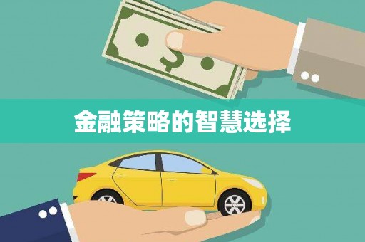 亭湖金融策略的智慧选择