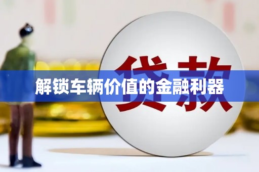 亭湖解锁车辆价值的金融利器
