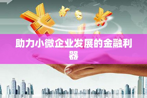 亭湖助力小微企业发展的金融利器