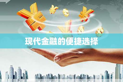 亭湖现代金融的便捷选择