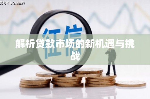 亭湖解析贷款市场的新机遇与挑战