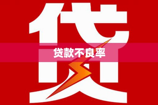 亭湖贷款不良率