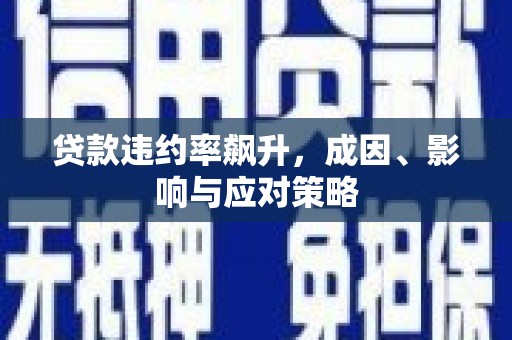 亭湖贷款违约率飙升，成因、影响与应对策略